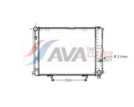 Kylare, motorkylning MS2126 Ava Quality Cooling