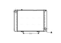 Kylare, motorkylning MS2134 Ava Quality Cooling