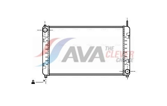 Kylare, motorkylning MS2153 Ava Quality Cooling