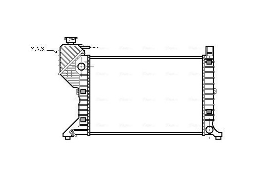 Kylare, motorkylning MSA2181 Ava Quality Cooling
