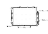 Kylare, motorkylning MSA2190 Ava Quality Cooling