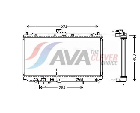 Kylare, motorkylning MT2112 Ava Quality Cooling