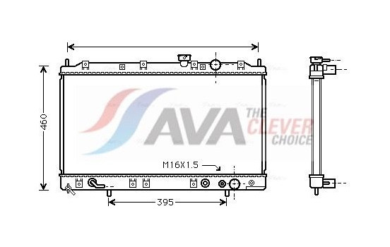 Kylare, motorkylning MT2137 Ava Quality Cooling