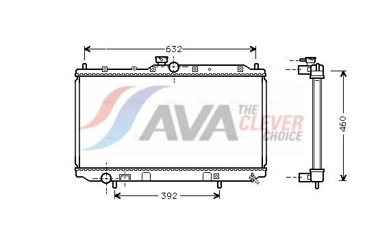 Kylare, motorkylning MT2142 Ava Quality Cooling