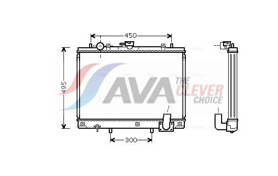 Kylare, motorkylning MT2161 Ava Quality Cooling