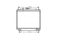 Kylare, motorkylning MT2181 Ava Quality Cooling