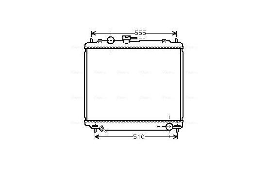 Kylare, motorkylning MT2181 Ava Quality Cooling