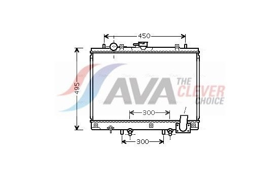 Kylare, motorkylning MT2192 Ava Quality Cooling