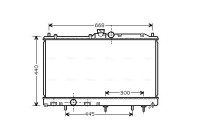 Kylare, motorkylning MT2196 Ava Quality Cooling