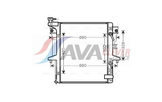 Kylare, motorkylning MT2204 Ava Quality Cooling