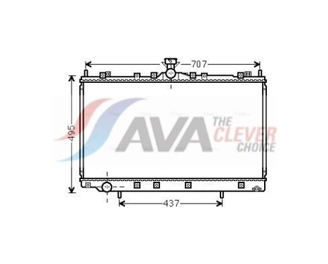 Kylare, motorkylning MT2215 Ava Quality Cooling