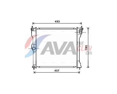 Kylare, motorkylning MT2243 Ava Quality Cooling