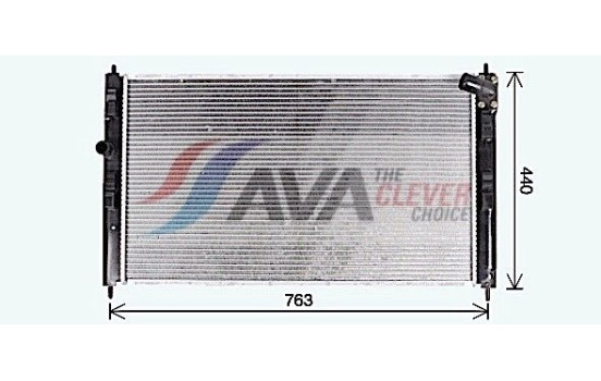 Kylare, motorkylning MT2274 Ava Quality Cooling, bild 2