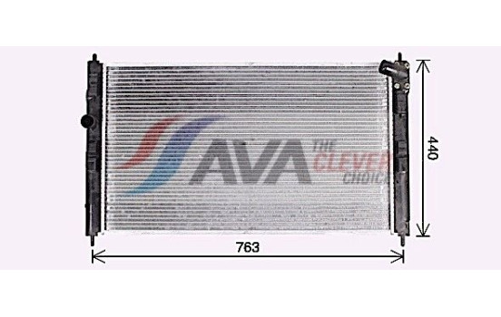 Kylare, motorkylning MT2276 Ava Quality Cooling, bild 2