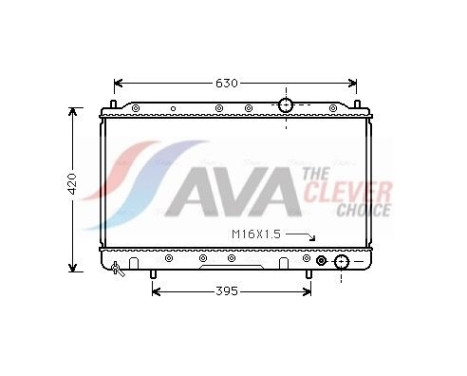 Kylare, motorkylning MTA2082 Ava Quality Cooling