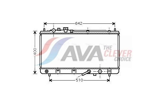 Kylare, motorkylning MZ2168 Ava Quality Cooling