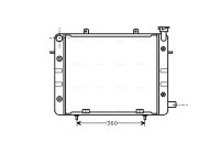 Kylare, motorkylning OL2061 Ava Quality Cooling