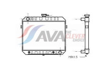 Kylare, motorkylning OL2233 Ava Quality Cooling