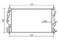 Kylare, motorkylning OL2683 Ava Quality Cooling