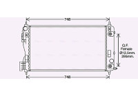 Kylare, motorkylning OL2692 Ava Quality Cooling