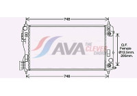 Kylare, motorkylning OL2692 Ava Quality Cooling