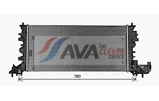 Kylare, motorkylning OL2703 Ava Quality Cooling