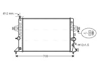 Kylare, motorkylning OLA2440 Ava Quality Cooling