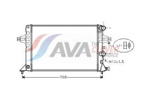 Kylare, motorkylning OLA2444 Ava Quality Cooling