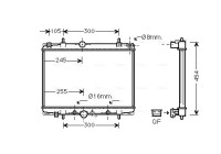 Kylare, motorkylning PEA2201 Ava Quality Cooling