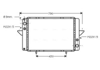 Kylare, motorkylning RT2060 Ava Quality Cooling