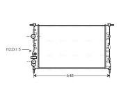 Kylare, motorkylning RT2198 Ava Quality Cooling