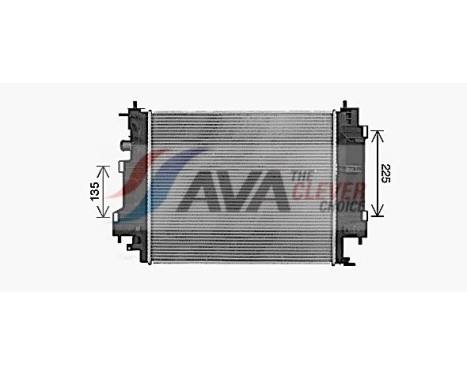 Kylare, motorkylning RT2658 Ava Quality Cooling