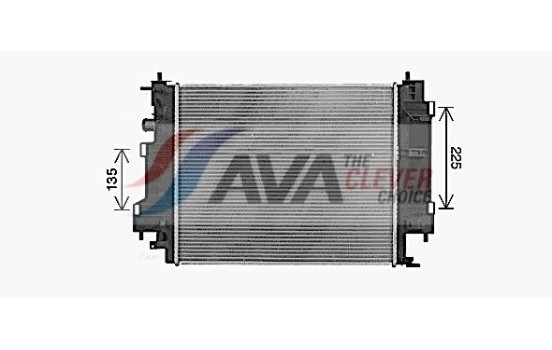 Kylare, motorkylning RT2658 Ava Quality Cooling