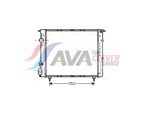 Kylare, motorkylning RTA2053 Ava Quality Cooling
