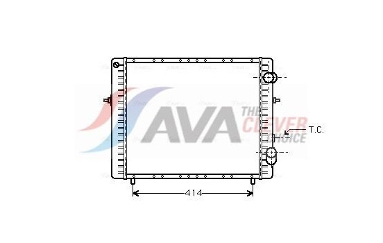 Kylare, motorkylning RTA2128 Ava Quality Cooling