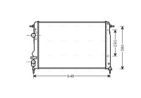 Kylare, motorkylning RTA2312 Ava Quality Cooling