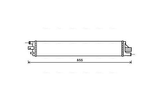 Kylare, motorkylning RTA2559 Ava Quality Cooling