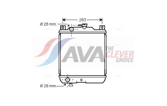 Kylare, motorkylning SZ2020 Ava Quality Cooling