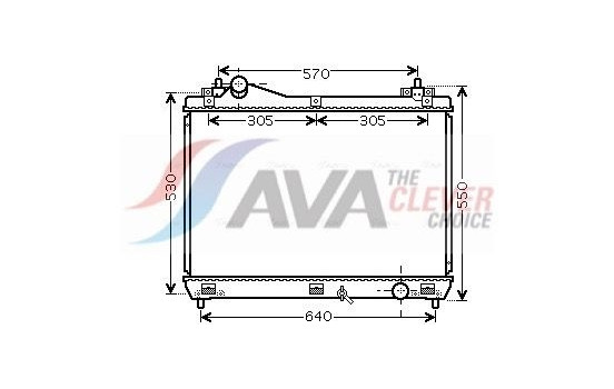 Kylare, motorkylning SZ2103 Ava Quality Cooling