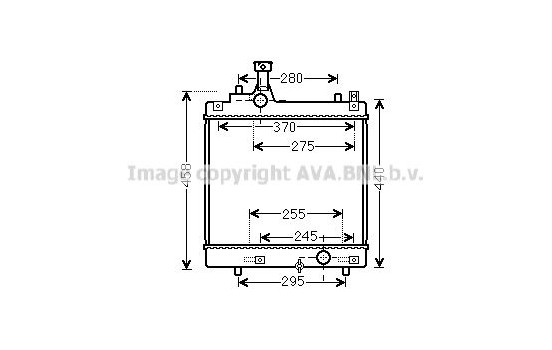 Kylare, motorkylning SZ2113 Ava Quality Cooling