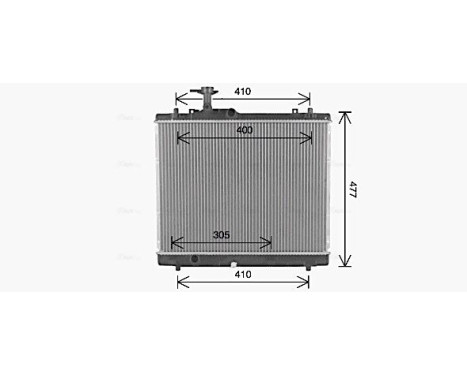Kylare, motorkylning SZ2153 Ava Quality Cooling
