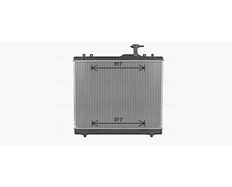 Kylare, motorkylning SZ2153 Ava Quality Cooling, bild 2