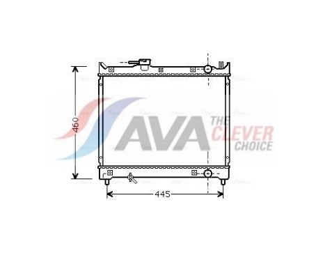 Kylare, motorkylning SZA2015 Ava Quality Cooling