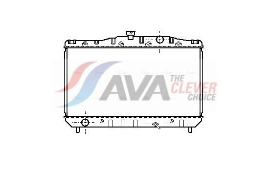 Kylare, motorkylning TO2044 Ava Quality Cooling