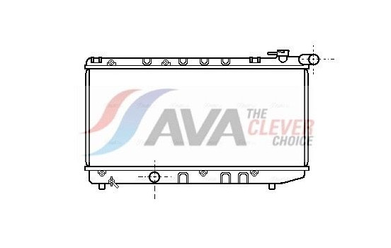 Kylare, motorkylning TO2124 Ava Quality Cooling