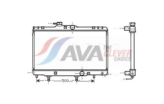 Kylare, motorkylning TO2156 Ava Quality Cooling
