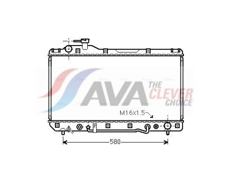 Kylare, motorkylning TO2220 Ava Quality Cooling