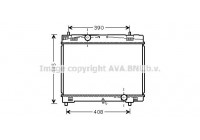 Kylare, motorkylning TO2482 Ava Quality Cooling