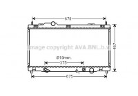 Kylare, motorkylning TO2701 Ava Quality Cooling