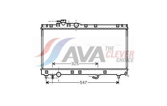Kylare, motorkylning TOA2350 Ava Quality Cooling